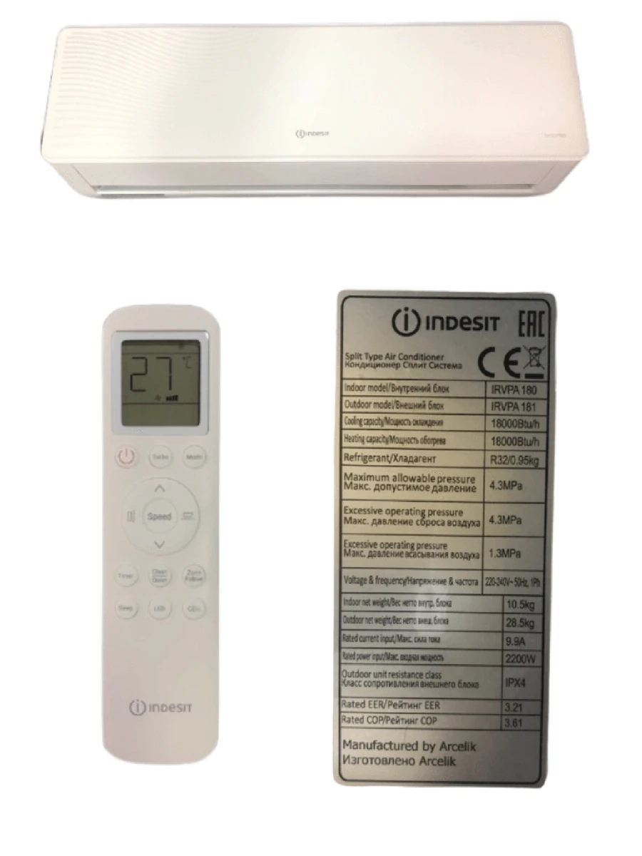 Indesit IRVPA 180 / IRVPA 181 — мощный комфорт для вашего дома!