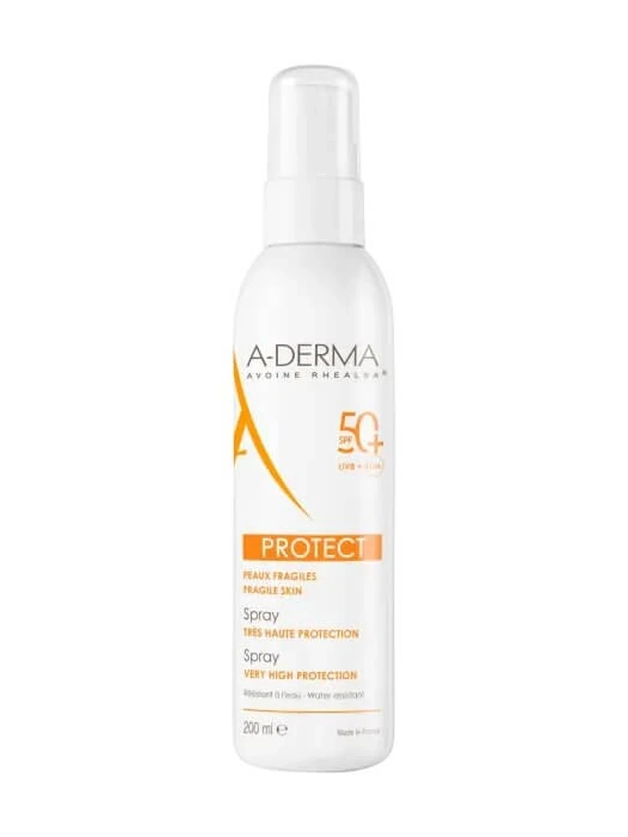 A-Derma Protect SPF50 Солнцезащитный спрей 200мл