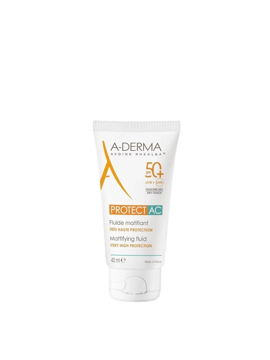 A-Derma Protect-AC SPF50 Матирующий флюид 40мл