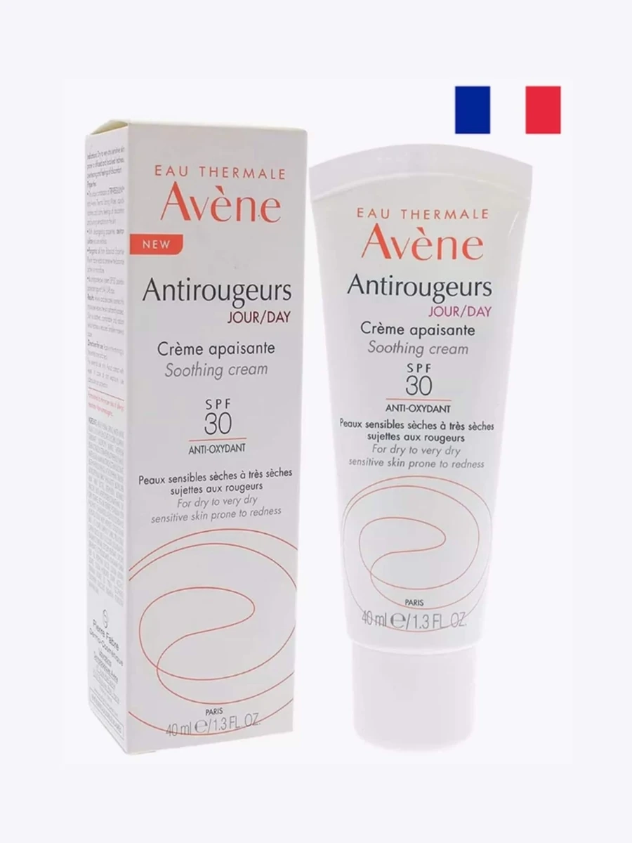 Avene Antirougeurs Jour Day SPF30 Крем дневной от покраснений 40мл