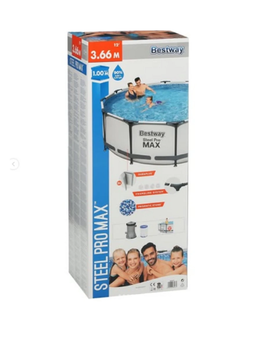 Бассейн BESTWAY Steel Pro Max