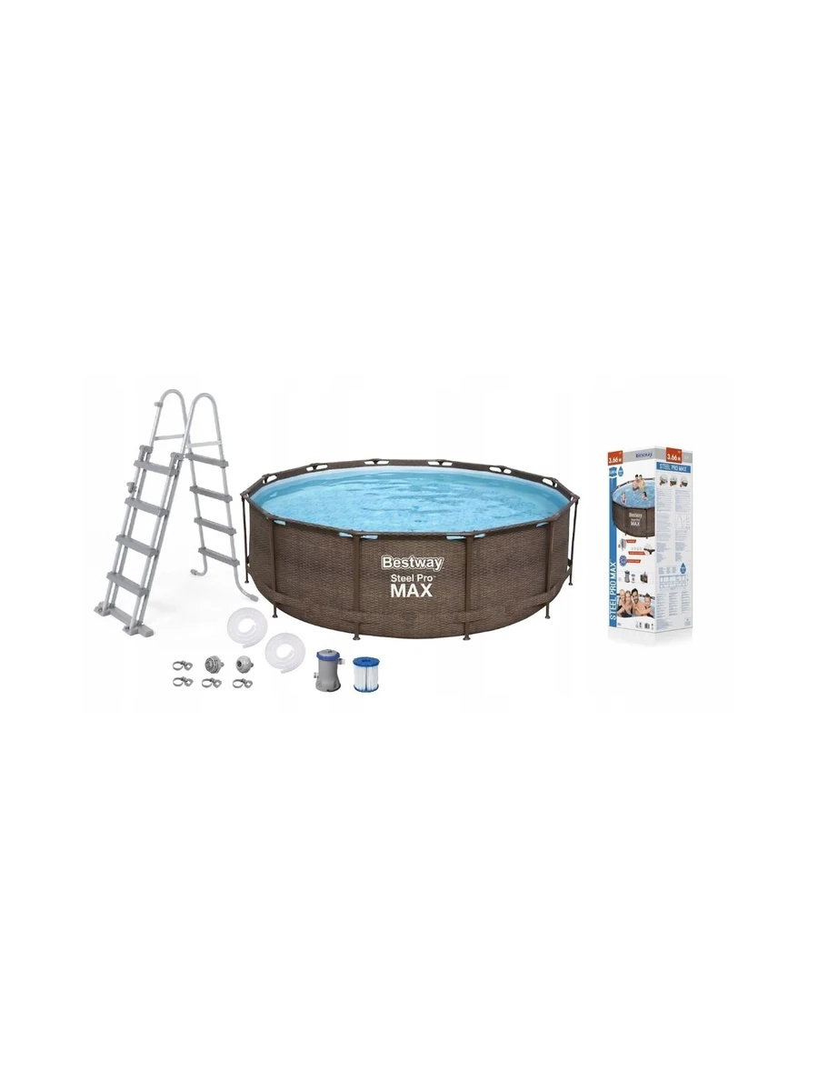 Бассейн BESTWAY Steel Pro Max