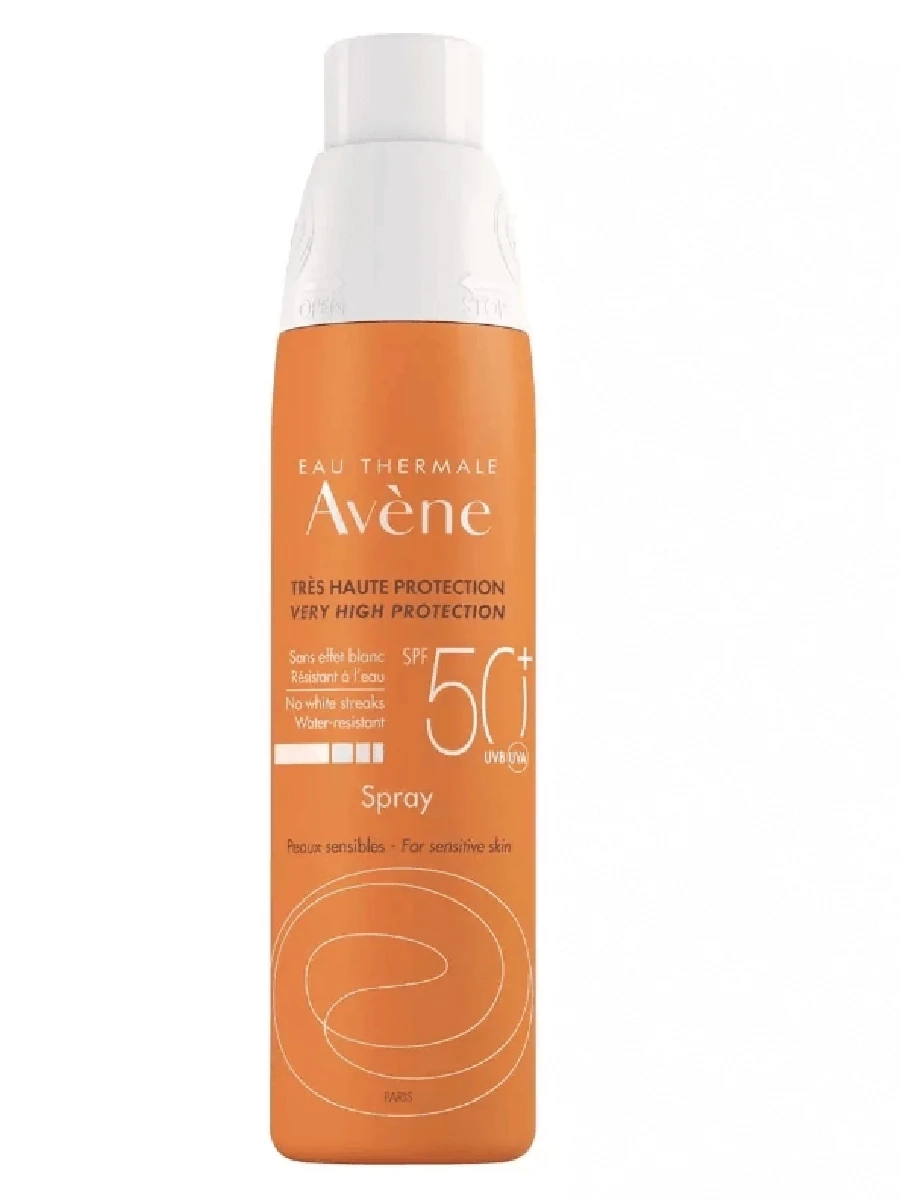 Avene SPF50 Солнцезащитный спрей 200 мл