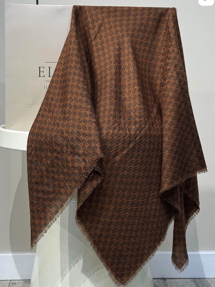 Люксовый платок из тонкого кашемира