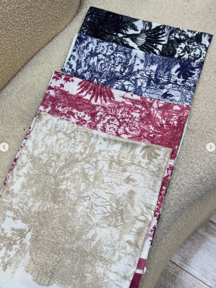 Кашемировые платки 90/90