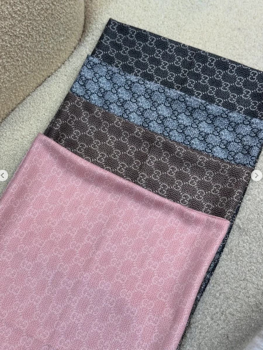 Кашемировые платки 90/90