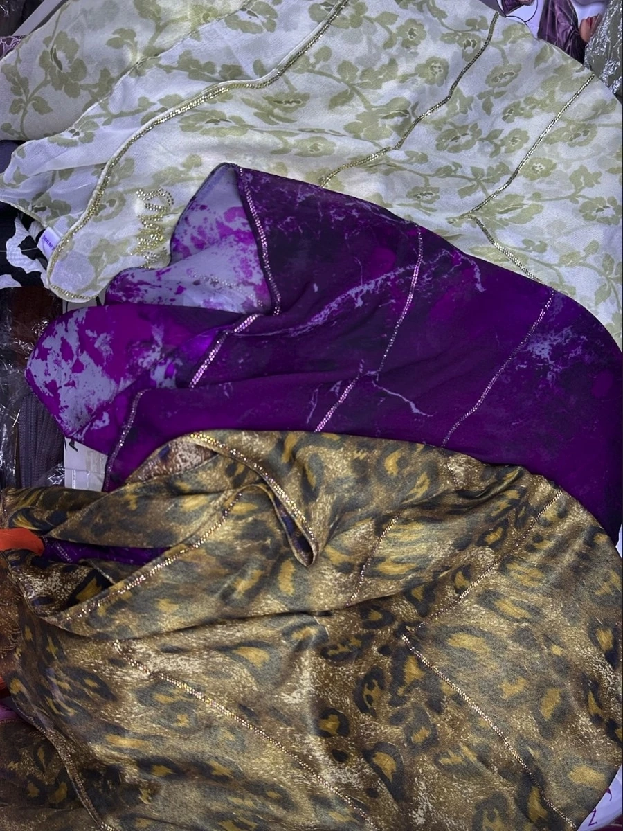 Дубайские платки 90/90 5шт