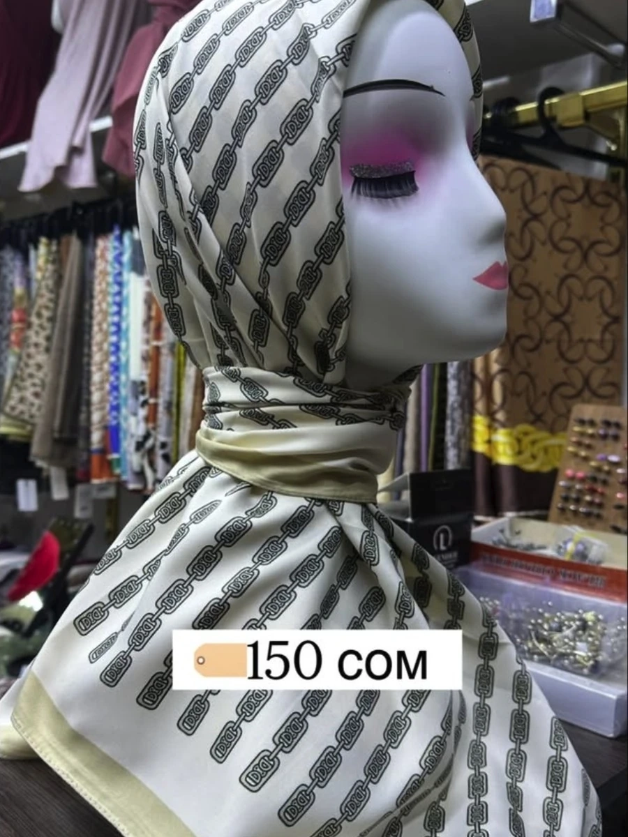 Атласные платки 90/90