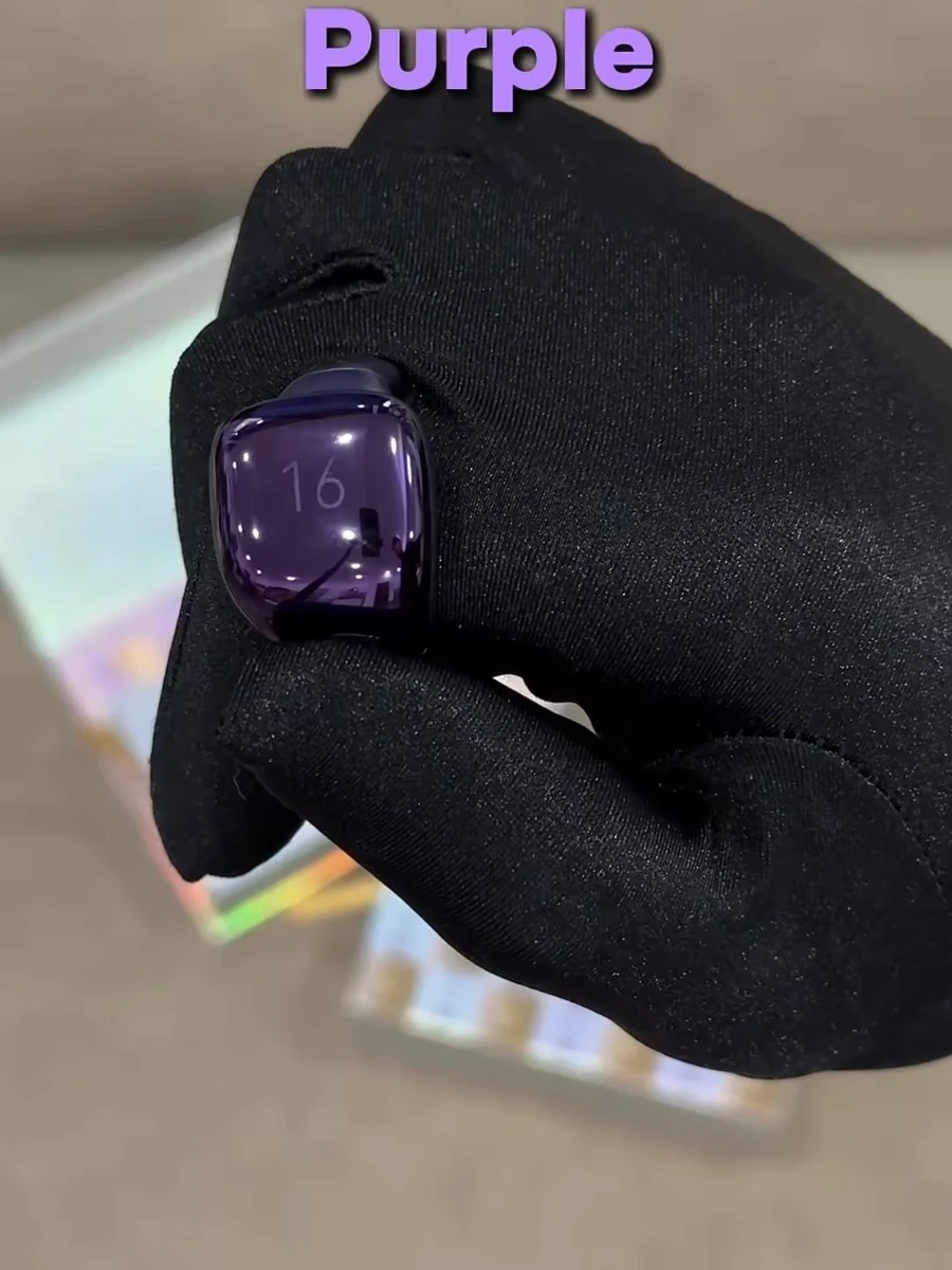 iTasbih Faith+ — умное кольцо-тасбих, которое помогает держать связь с зикром в любое время. Фиолетовый