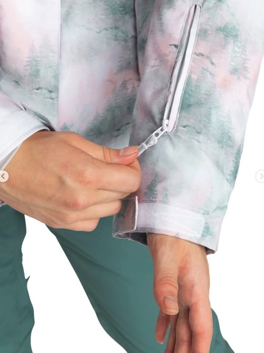 Технологичная сноубордическая куртка ROXY с утеплителем Primaloft