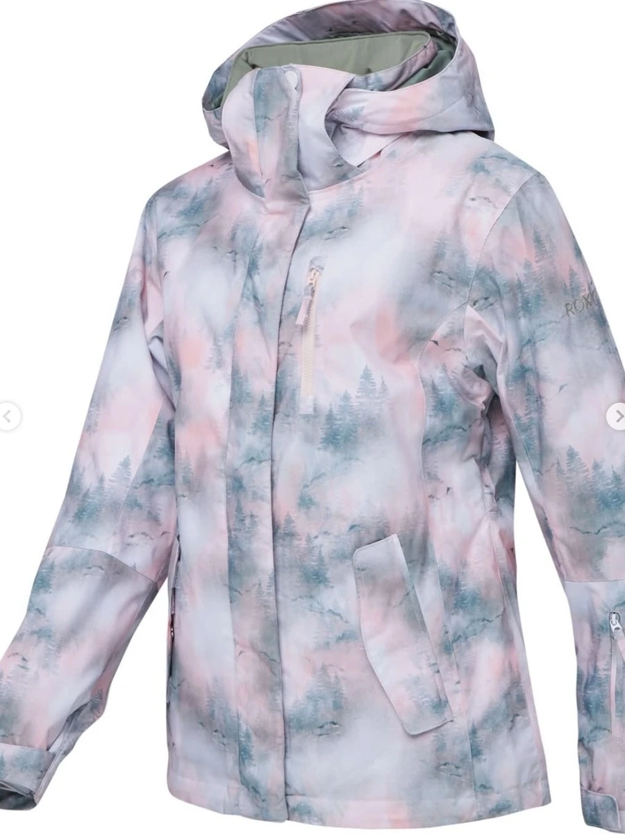 Технологичная сноубордическая куртка ROXY с утеплителем Primaloft