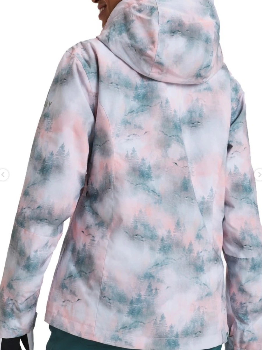 Технологичная сноубордическая куртка ROXY с утеплителем Primaloft