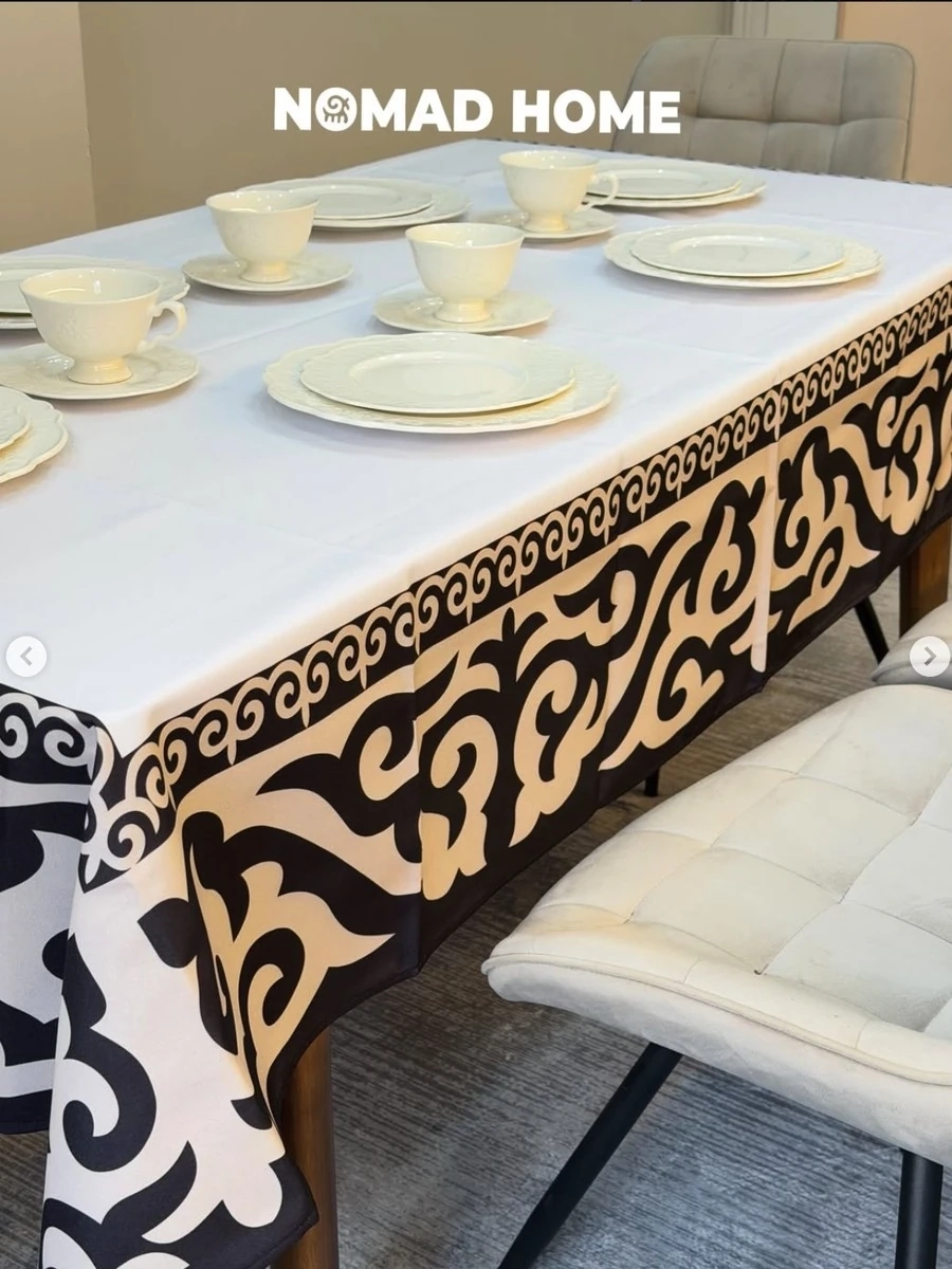 Авторская этно скатерть от NOMAD HOME