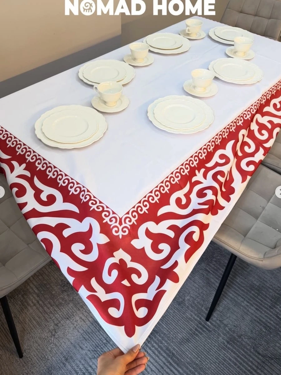 Авторская этно скатерть от NOMAD HOME